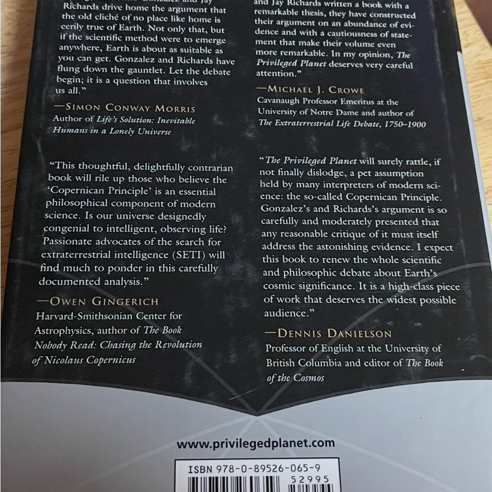 The Privileged Planet- How Our Place In The Cosmos Is Designed-